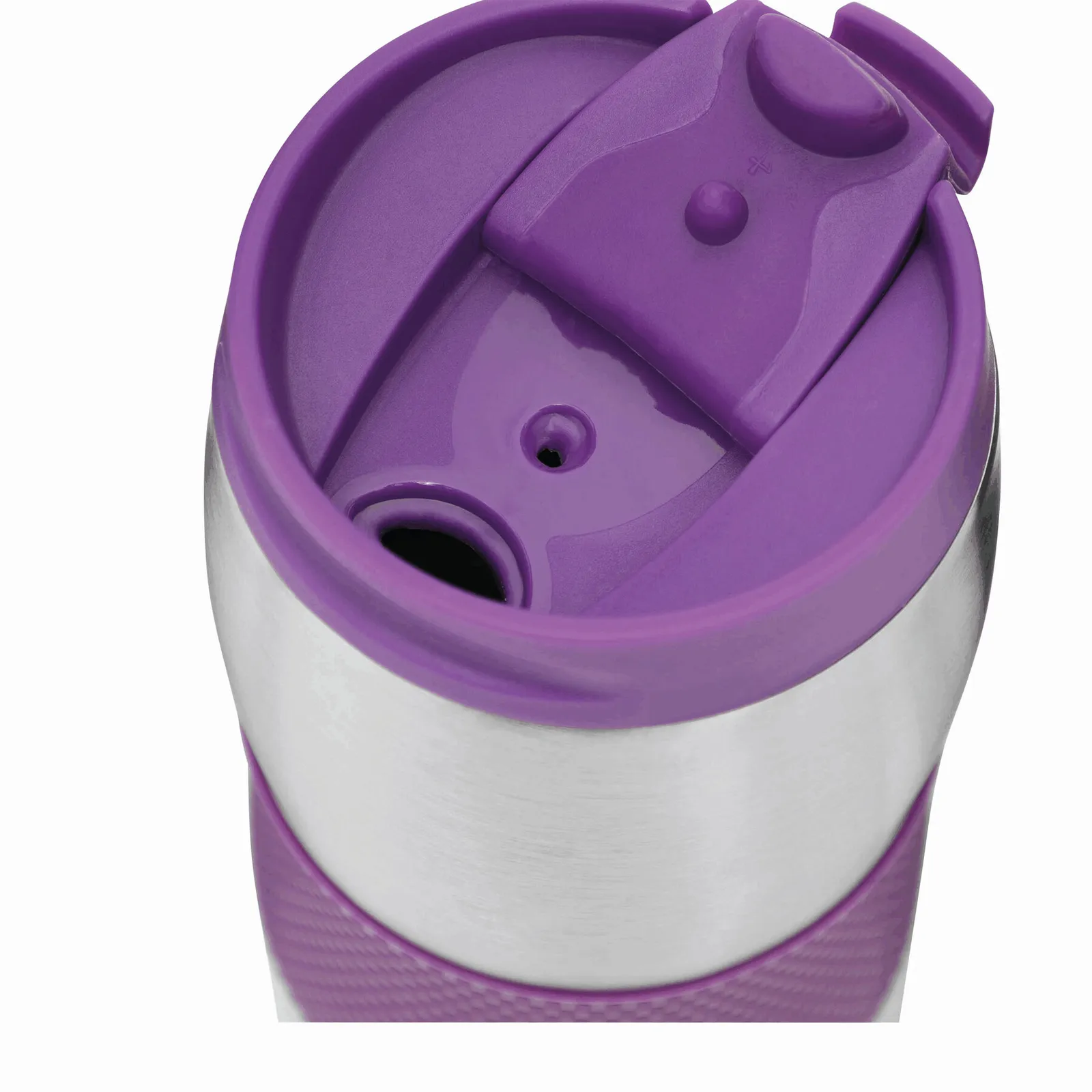 AU LAIT - Isolierbecher lila, silber, lila, silber – Bild 5