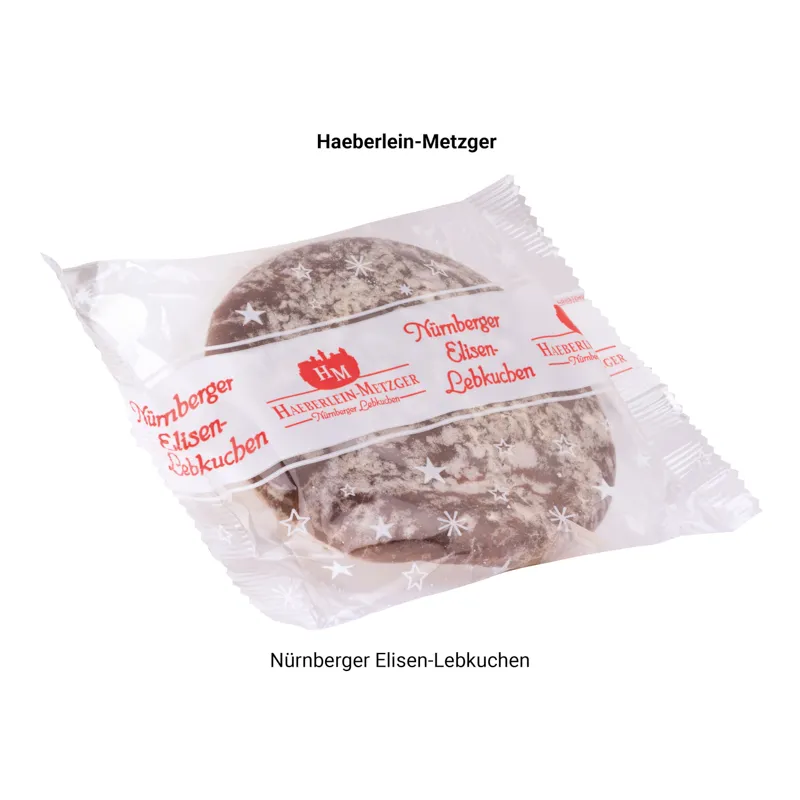Lebkuchen Präsent Geschenkverpackung, Nürnberger Elisen-Lebkuchen – Bild 2