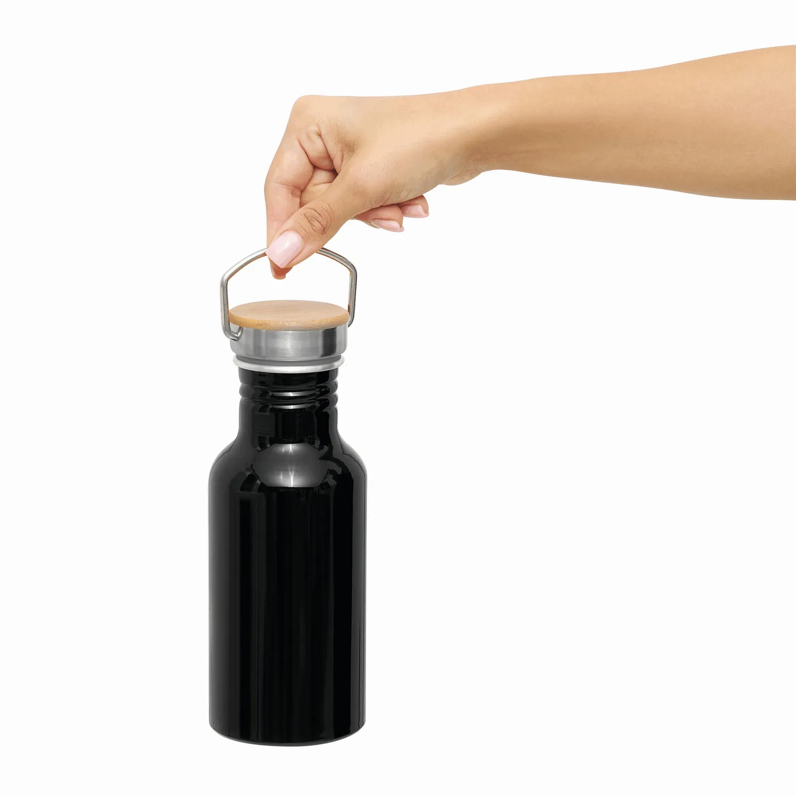 MECOZI TRANSIT - Aluminium Trinkflasche, schwarz – Bild 11
