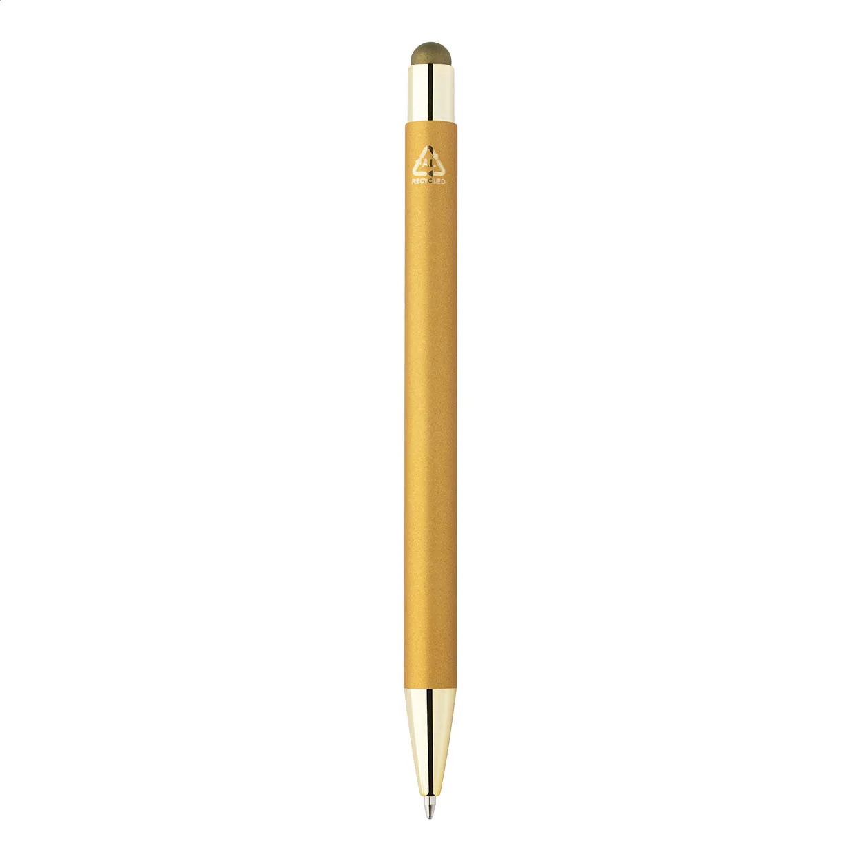 Touch-Kugelschreiber Shinely, gold – Bild 2