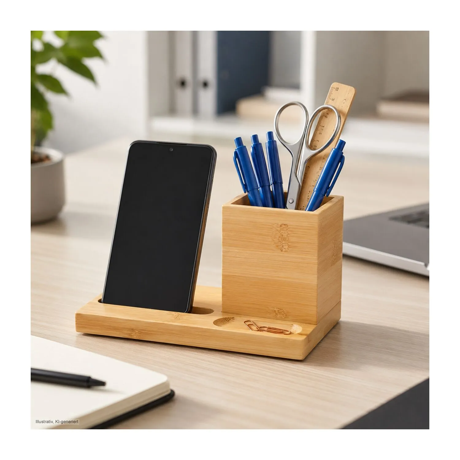 ROMINOX® Schreibtisch-Organizer // Desk, braun – Bild 9
