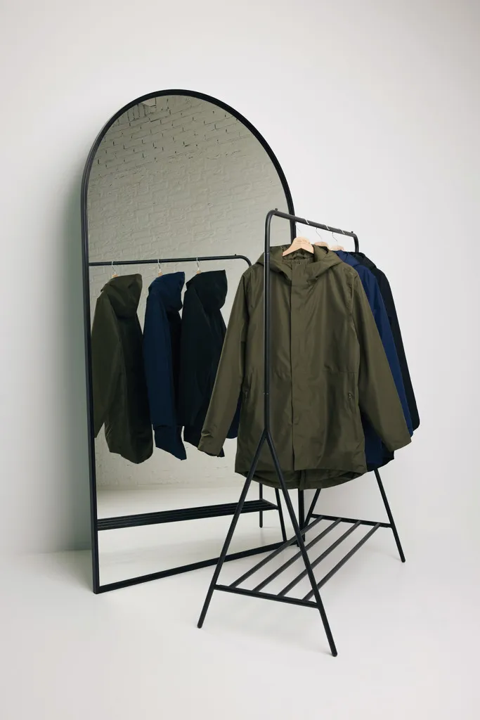 IQONIQ Thelon Parka aus recyceltem Polyester, schwarz – Bild 7