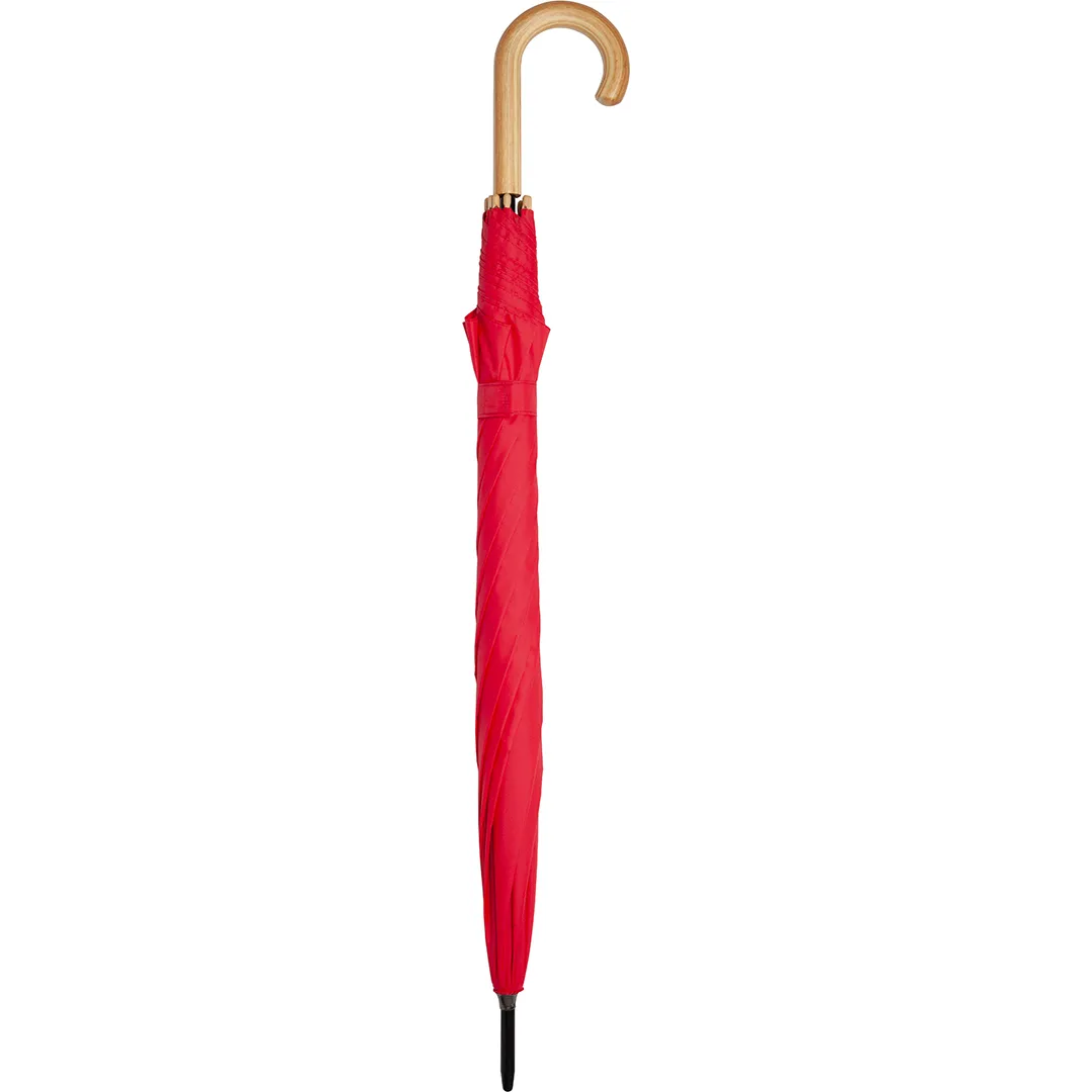 AC-Gästeschirm ÖkoBrella, Ø 122 cm, Länge 97 cm, rot wS – Bild 3