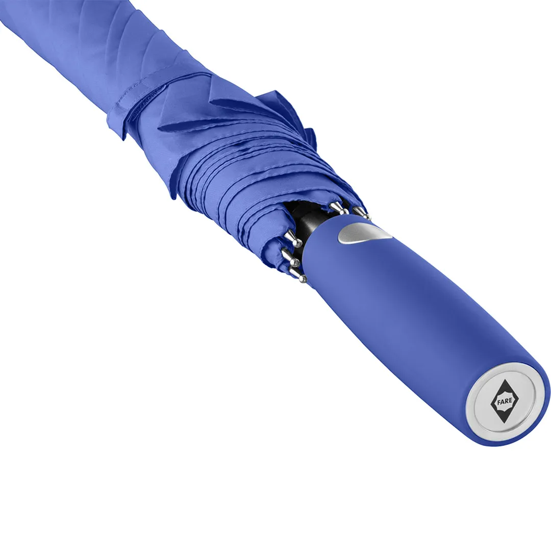 Alu-Stockschirm FARE® AC, euroblau – Bild 4