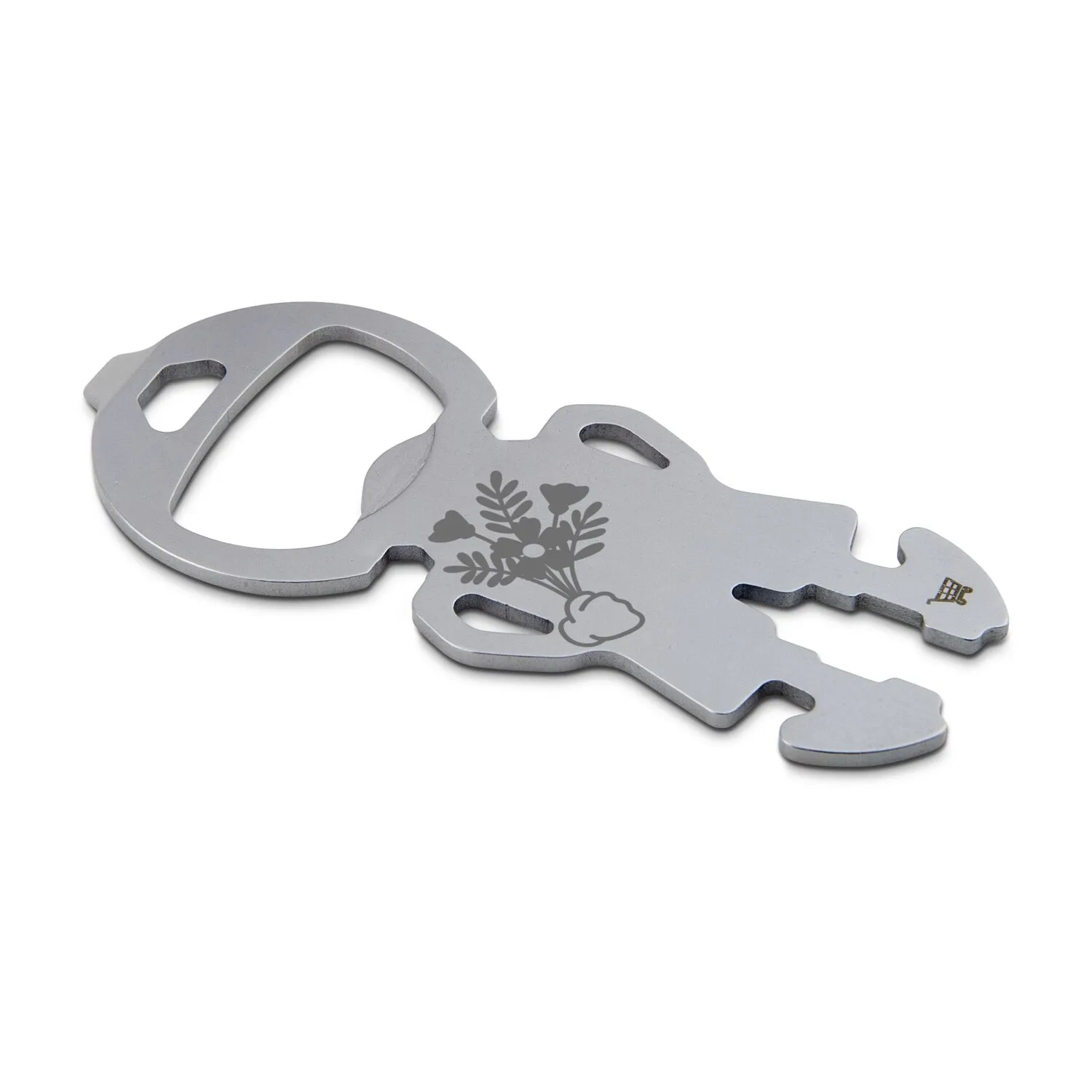 ROMINOX® Best Buddy Friend // Flower, silber – Bild 6