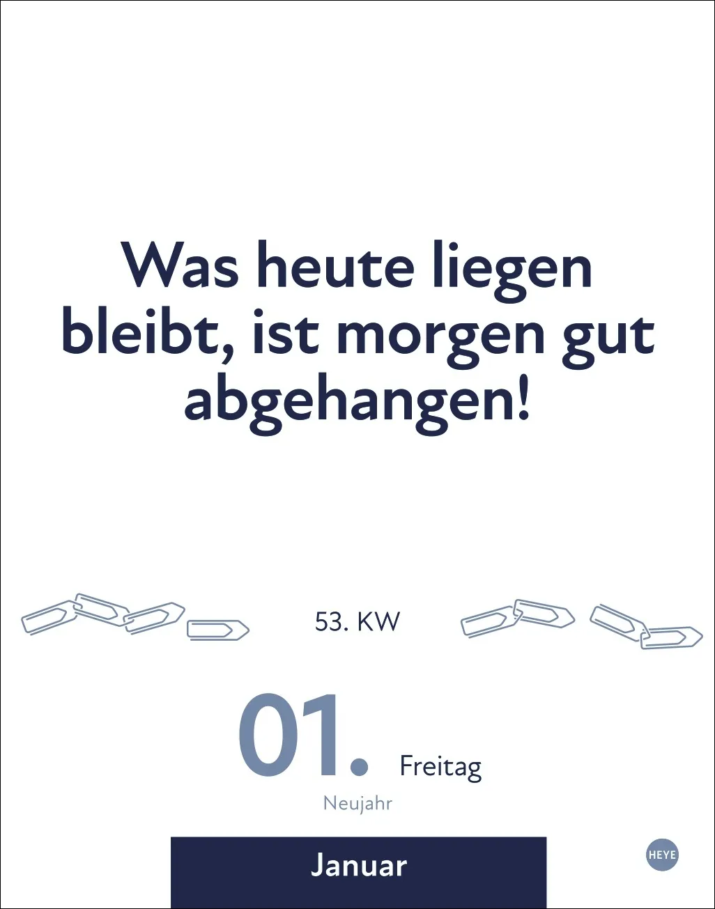 Die besten Sprüche für lange Bürotage TAK Tischkalender 2027 – Bild 3