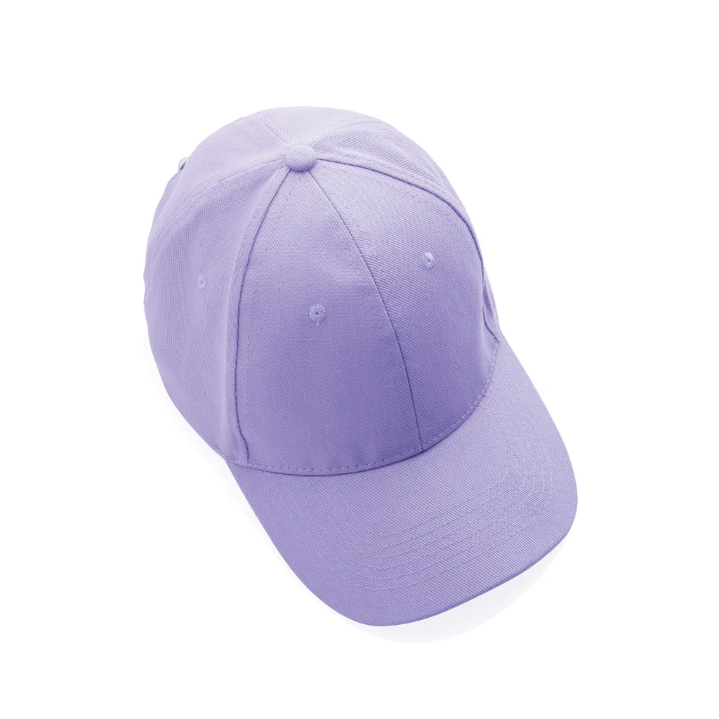 Impact 6 Panel Kappe aus 280gr rCotton mit AWARE™ Tracer, lavender – Bild 6