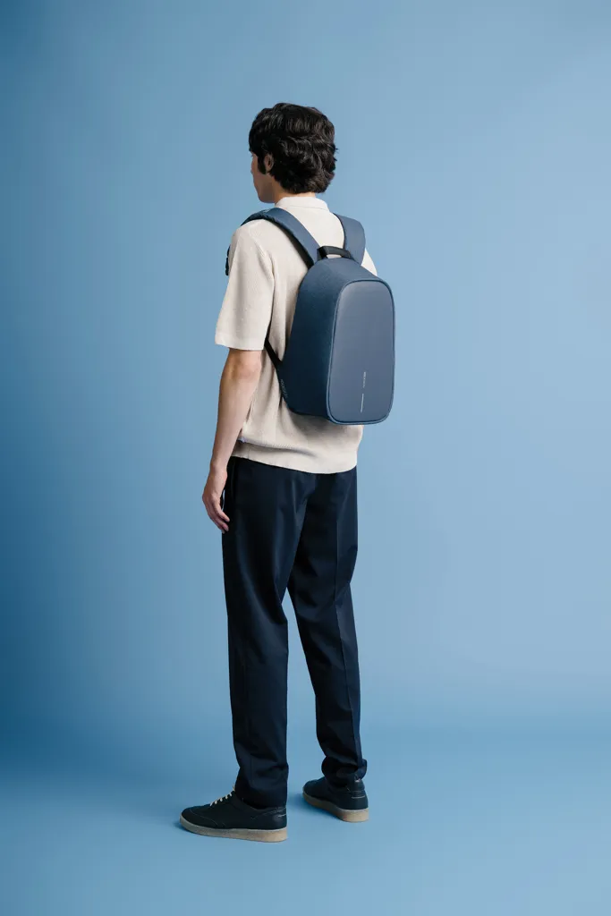 Bobby Hero Regular Anti-Diebstahl-Rucksack, navy blau – Bild 2