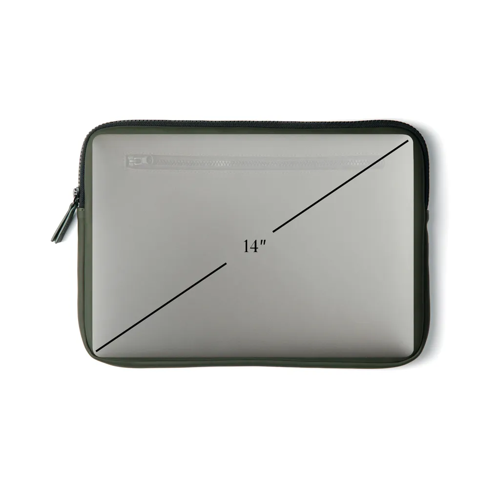 VINGA Baltimore Laptopcase 14“, grün – Bild 4