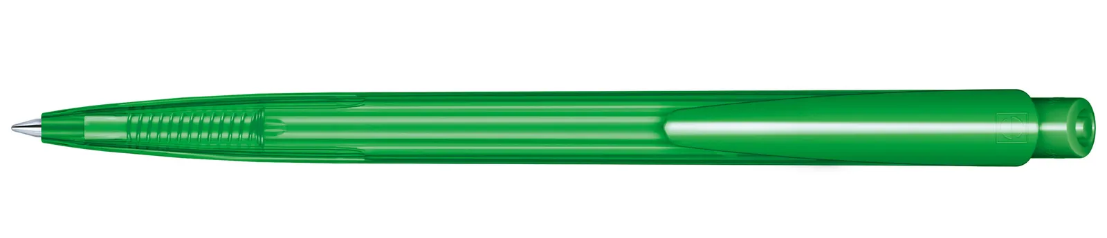 Dart Clear Druckkugelschreiber, Grün 347 – Bild 3