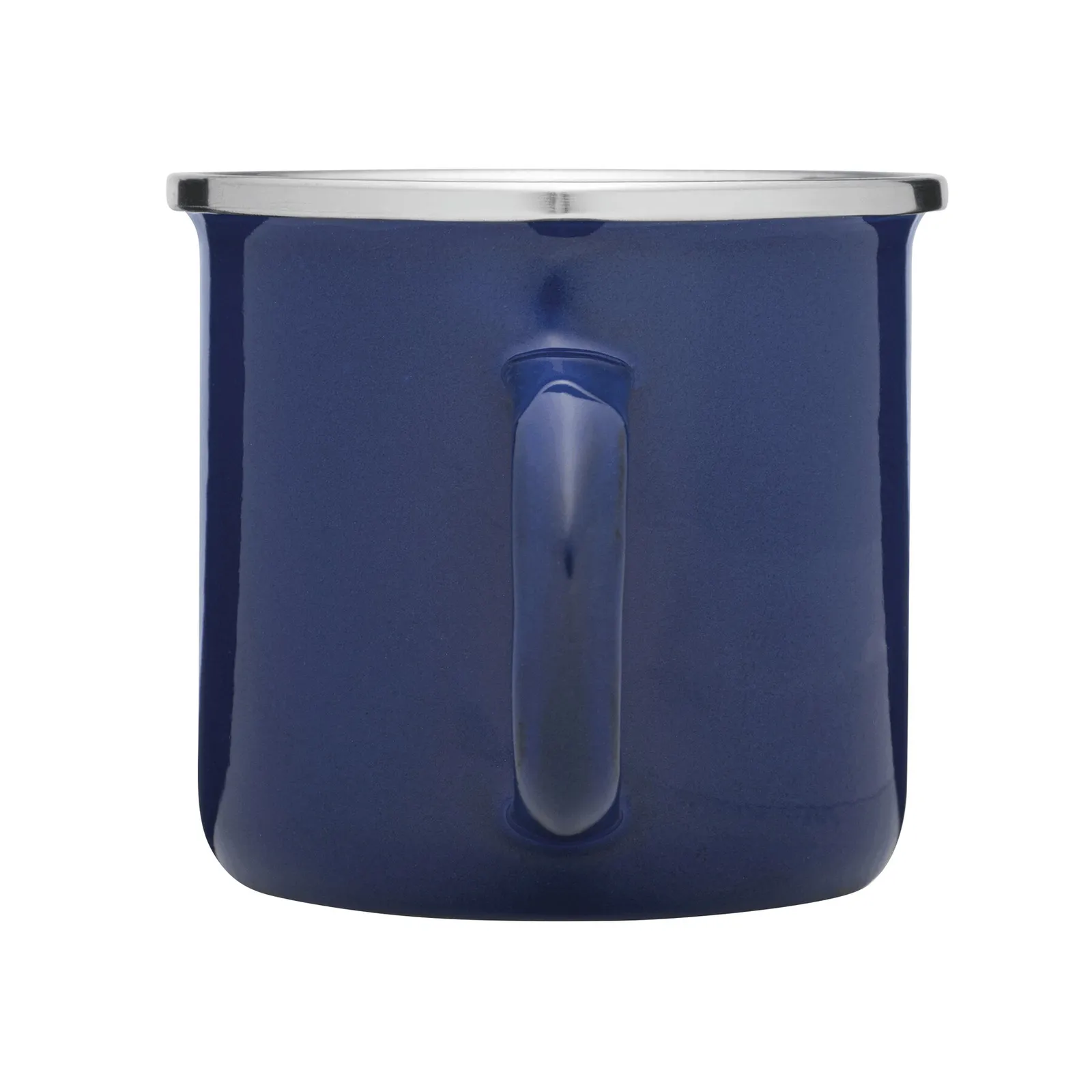 VINTAGE CUP - Emaille-Trinkbecher, blau – Bild 4