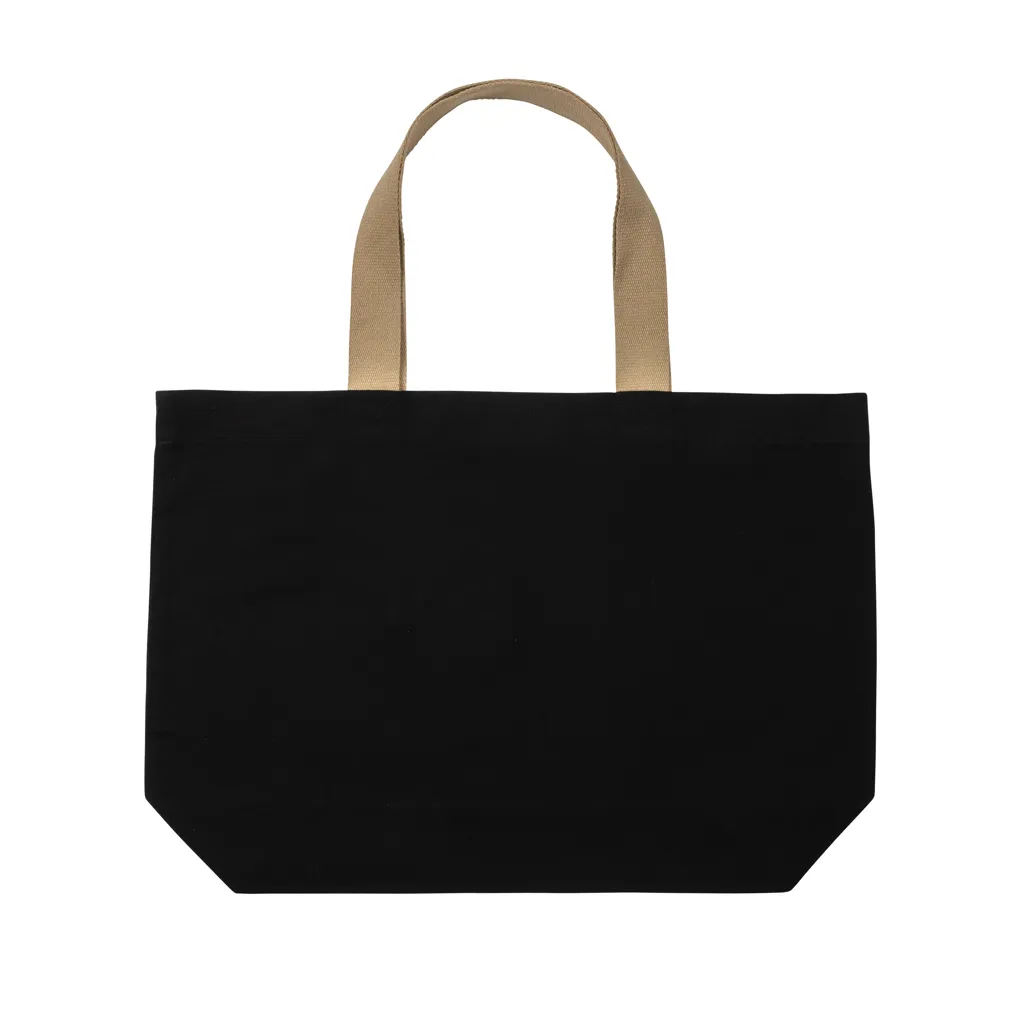 Impact Aware™ 240g/m² große Tasche aus rCanvas, ungefärbt, schwarz – Bild 2