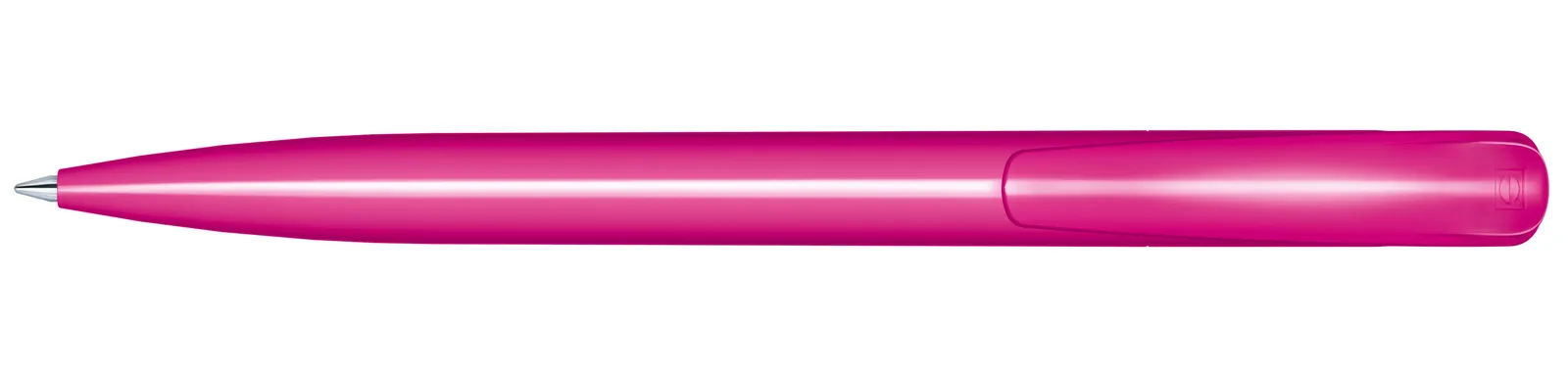 Challenger Polished Druckkugelschreiber, Rhodamine Red - Pink – Bild 3