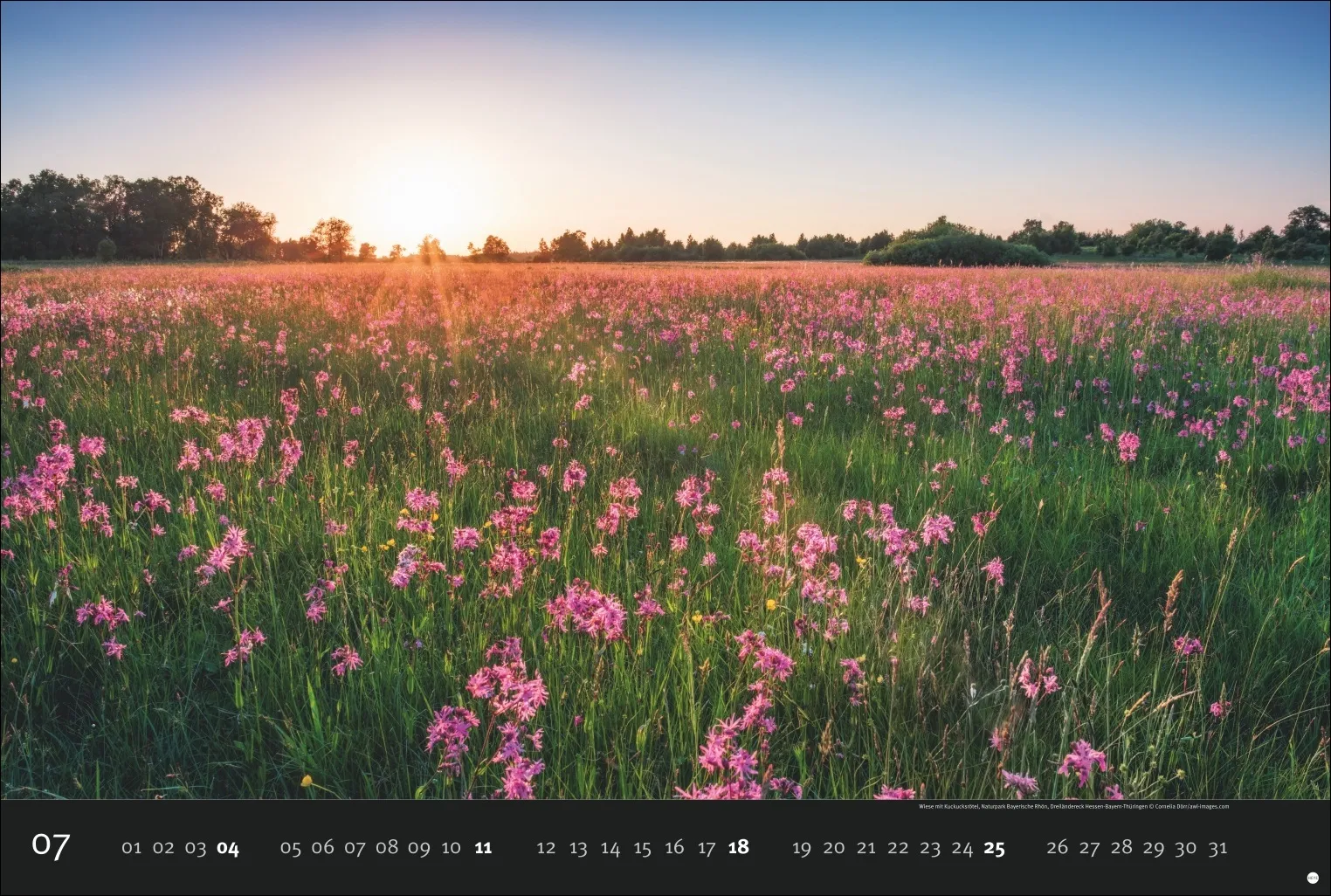AvH Deutschlands Naturparadiese Wandkalender 2027 – Bild 8