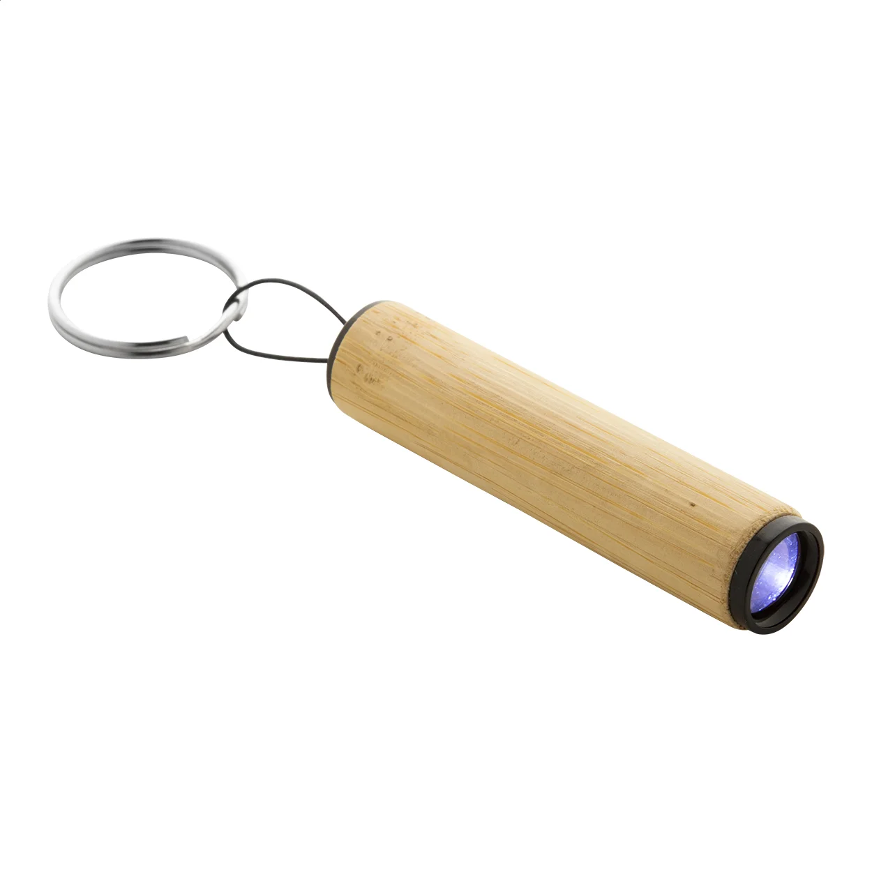 Bambus-Taschenlampe Lampoo, natur – Bild 2