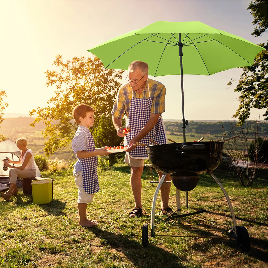 Sonnenschirm XL, grasgrün – Bild 2