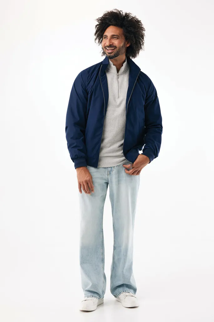 IQONIQ Odin Urban Jacke aus recyceltem Polyester, navy blau – Bild 4