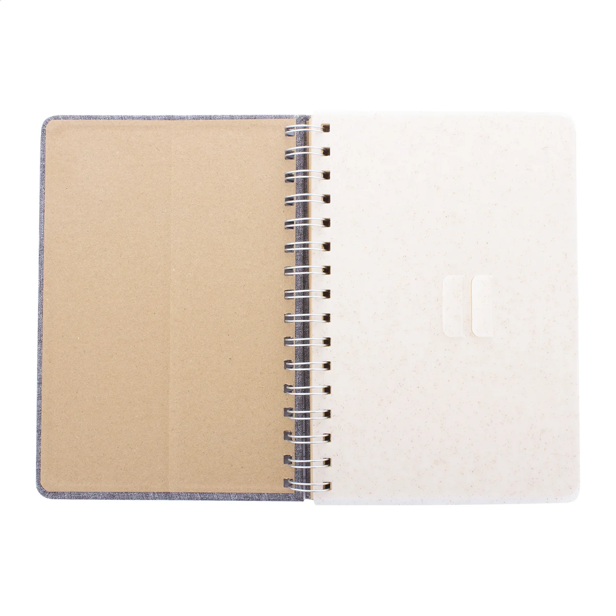 RPET Notizbuch Holbook, grau – Bild 4