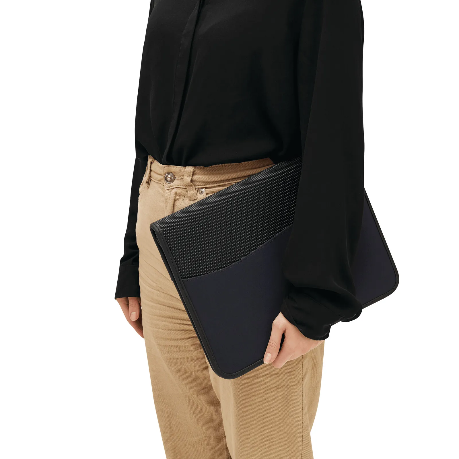 AVANTI ZIP - Portfolio im DIN-A4-Format blau, schwarz, blau, schwarz – Bild 5