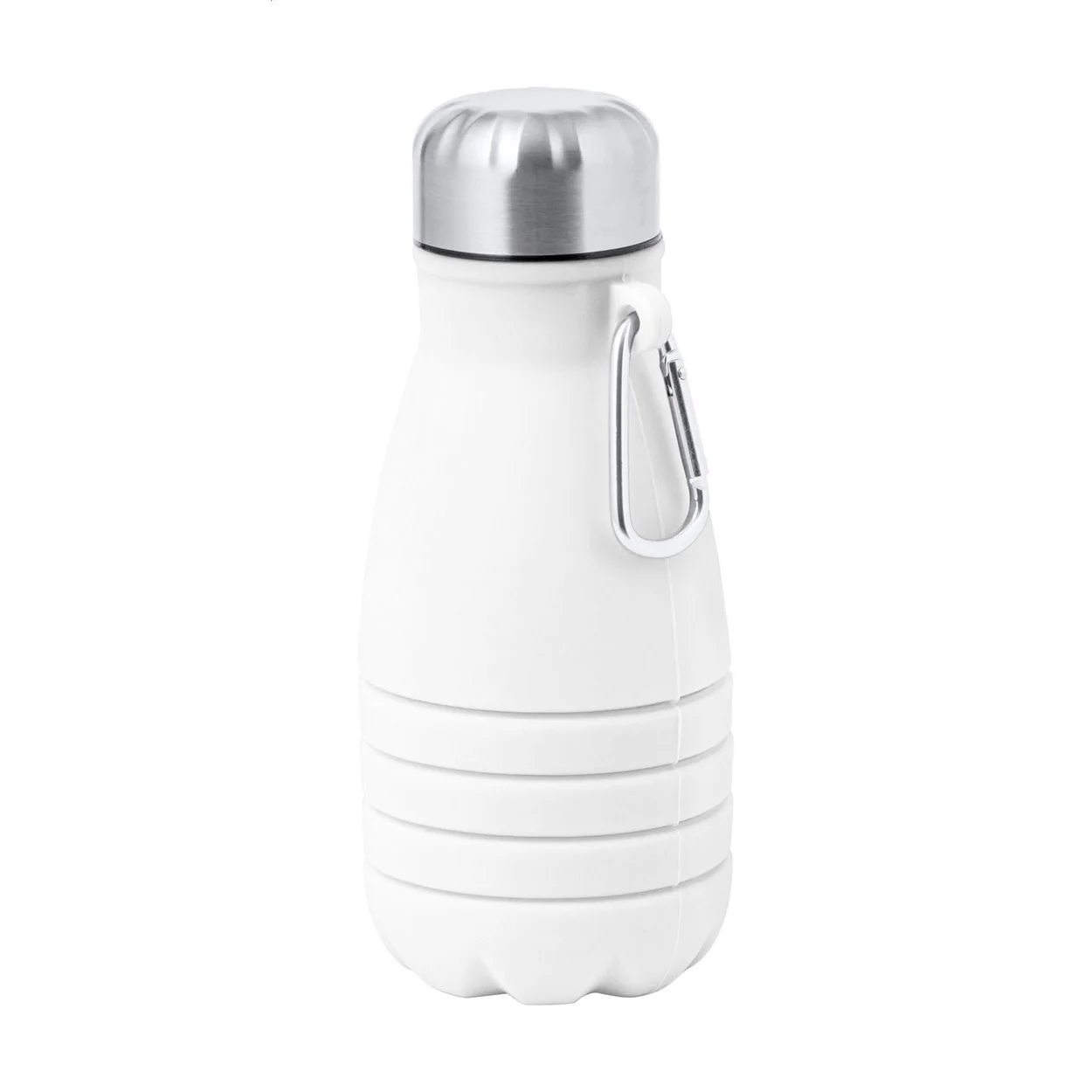 faltbare Sportflasche Jalor, weiß – Bild 2