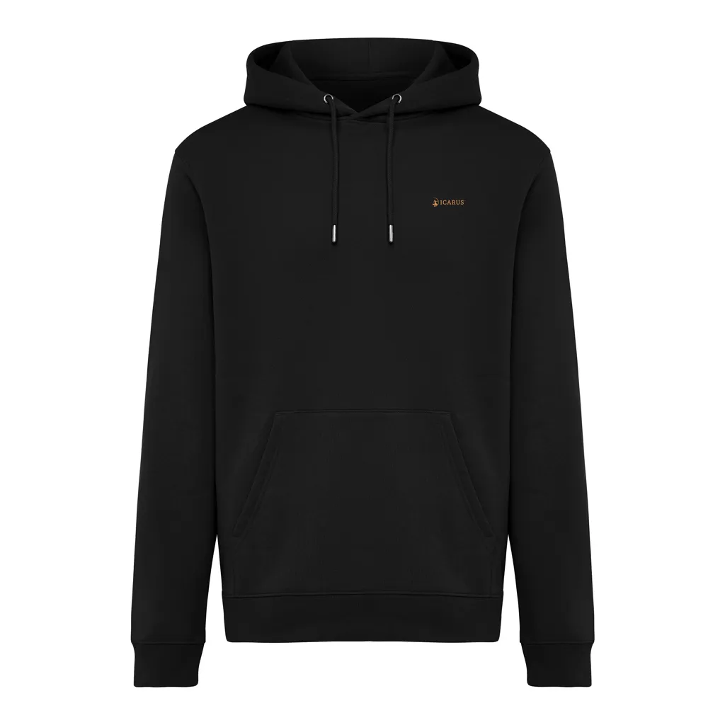 IQONIQ Joshua Hoodie aus recycelter Baumwolle, schwarz – Bild 4