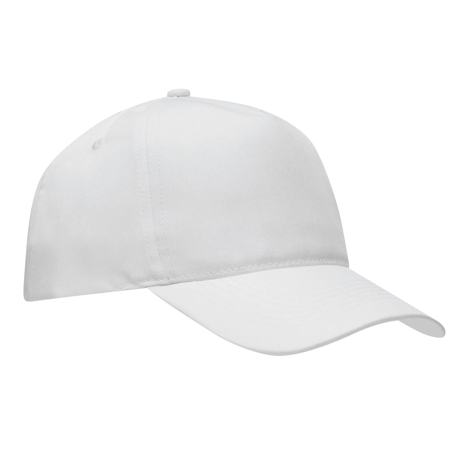SPORTO - 5-Panel-Baseball-Cap, weiß – Bild 2