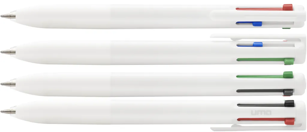 4TunePen Druckkugelschreiber weiss, weiss – Bild 2