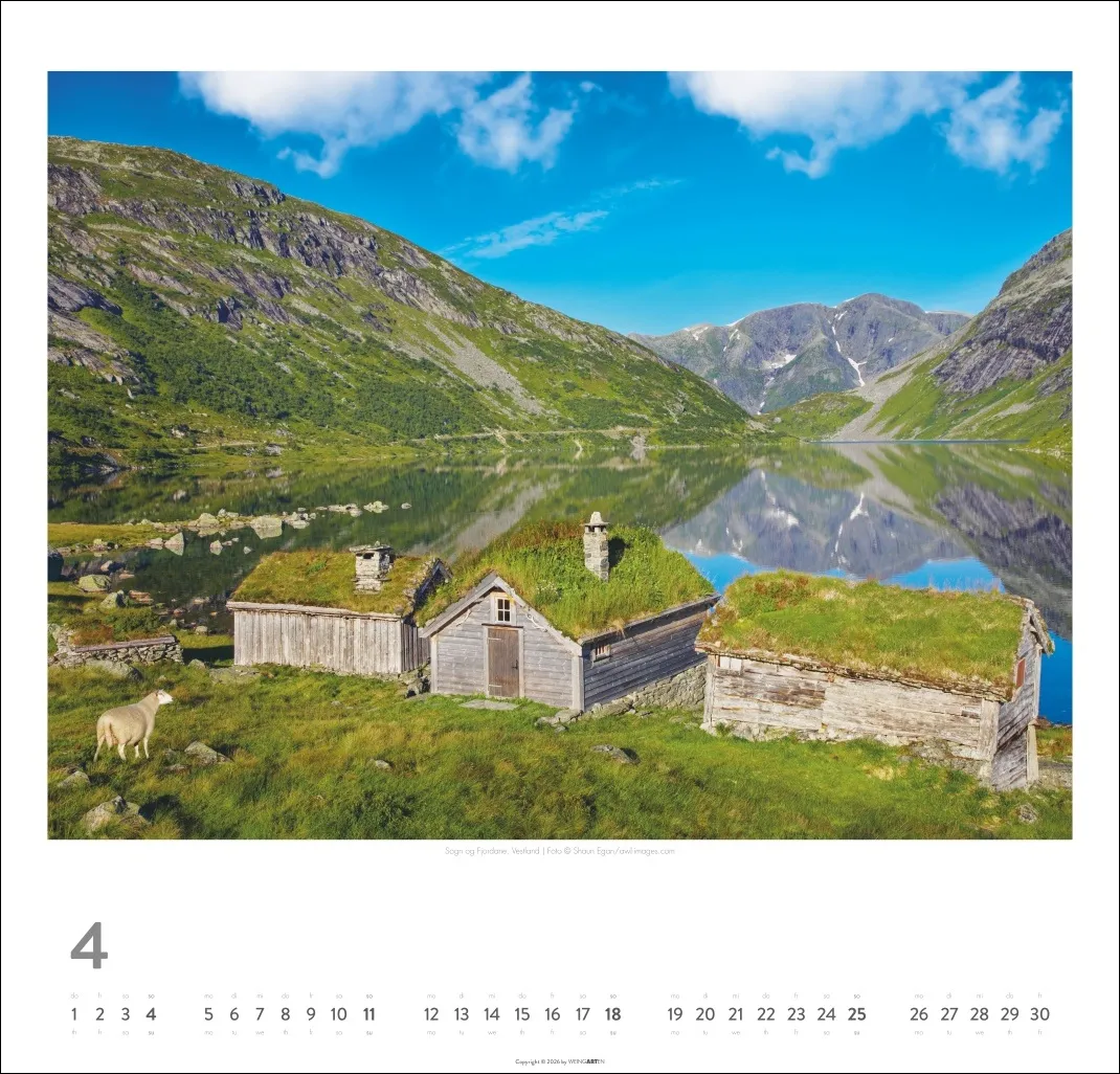 Norwegen Wandkalender 2027 – Bild 5