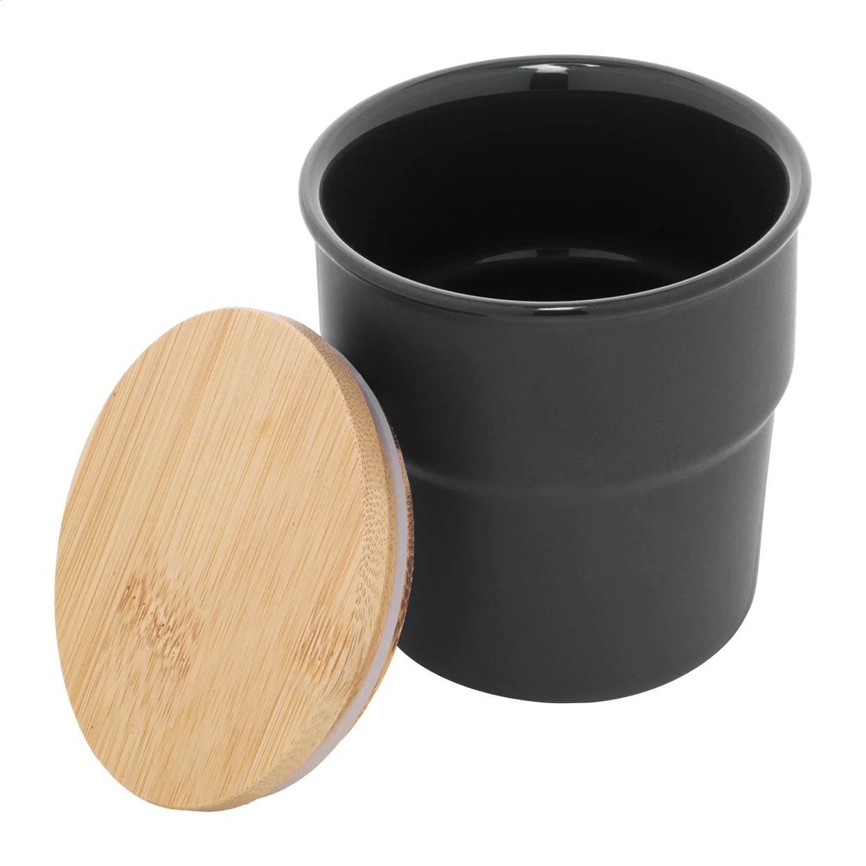 Keramikbecher Calliope, grau – Bild 4