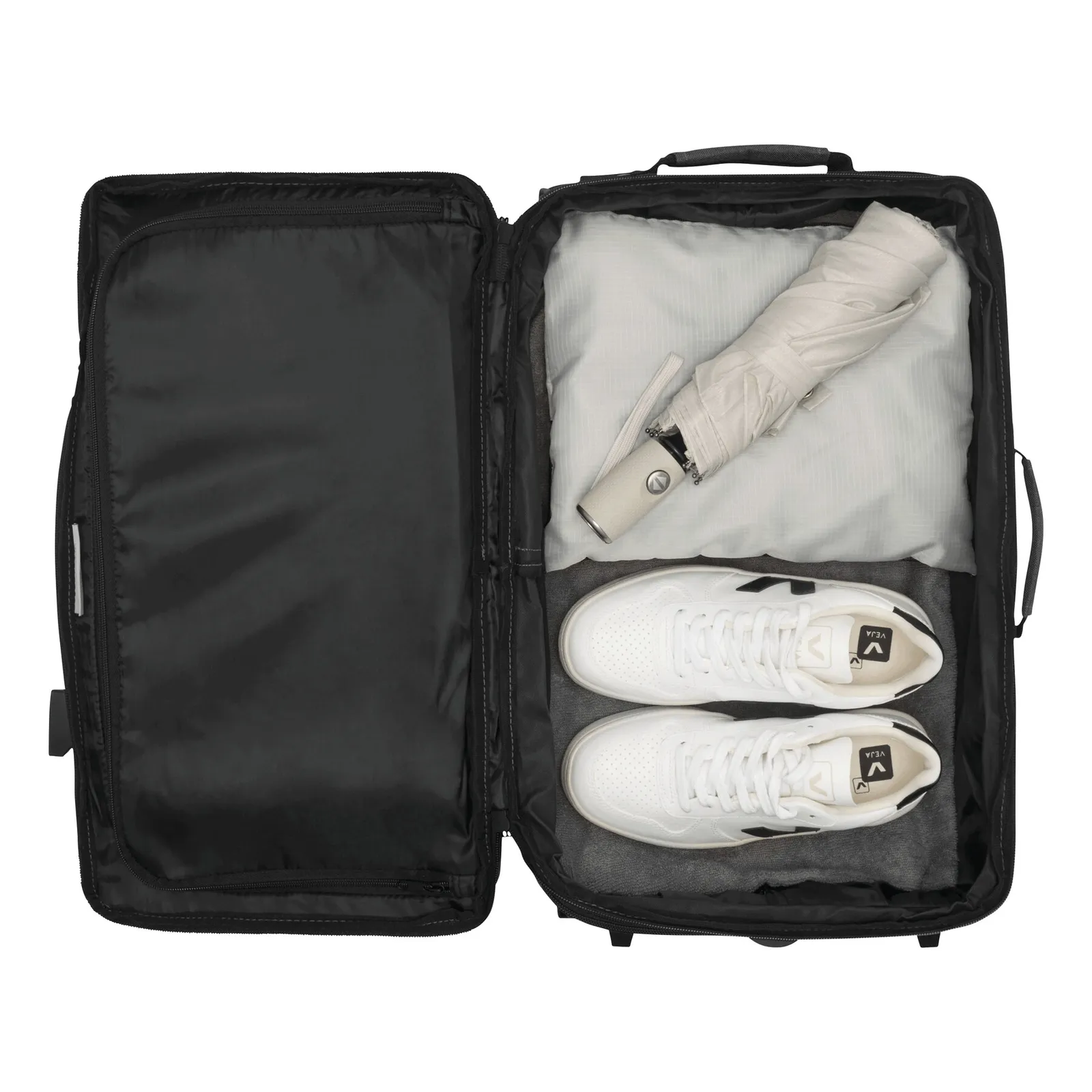 VISBY - Trolley-Reisetasche grau, schwarz, grau, schwarz – Bild 12