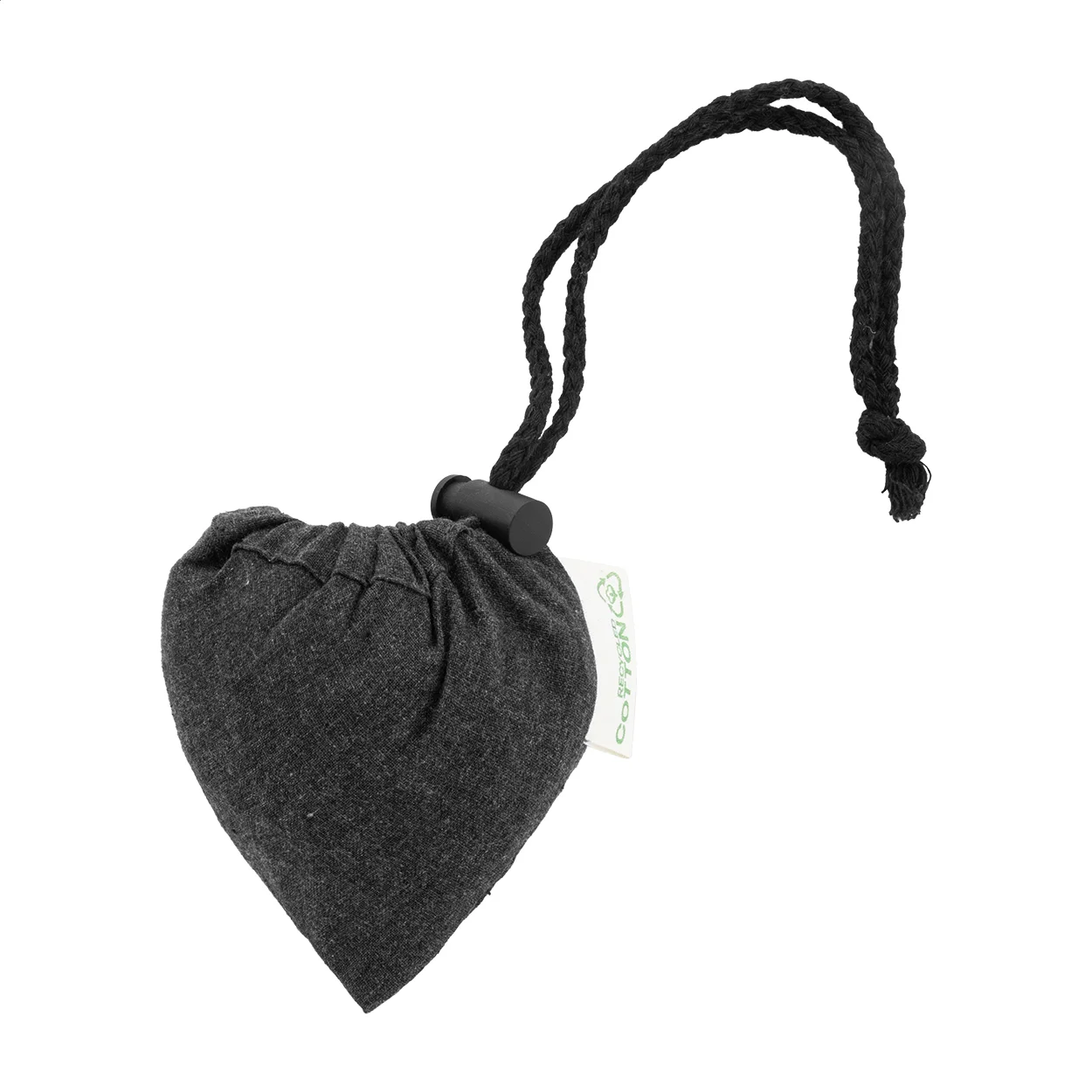faltbare Einkaufstasche Forpex, schwarz – Bild 4