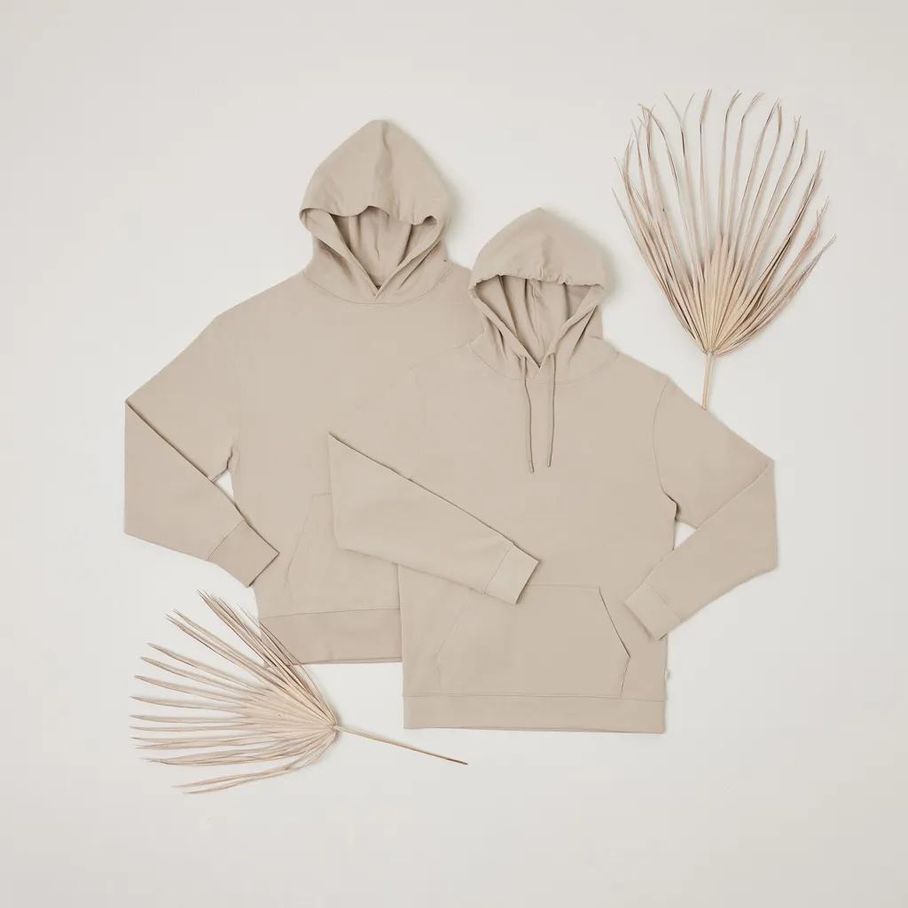 IQONIQ Jasper Hoodie aus recycelter Baumwolle, desert – Bild 8