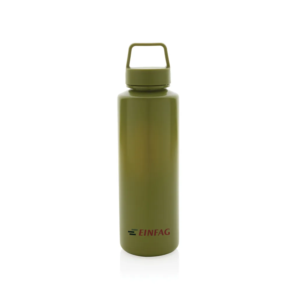 Wasserflasche mit Henkel aus RCS rPP, grün – Bild 5