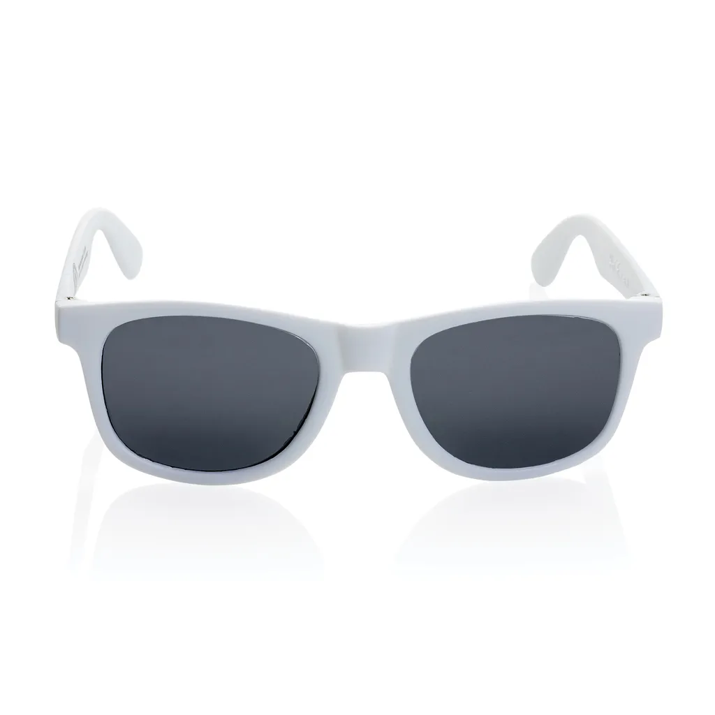 Sonnenbrille aus RCS recyceltem PP-Kunststoff, weiß – Bild 2