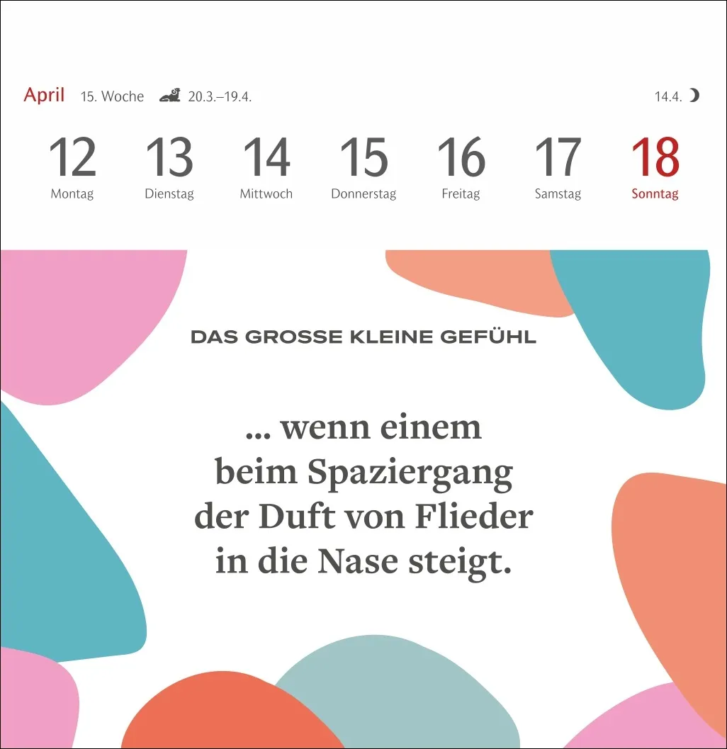 Das große kleine Gefühl Premium-Postkartenkalender 2027 – Bild 2