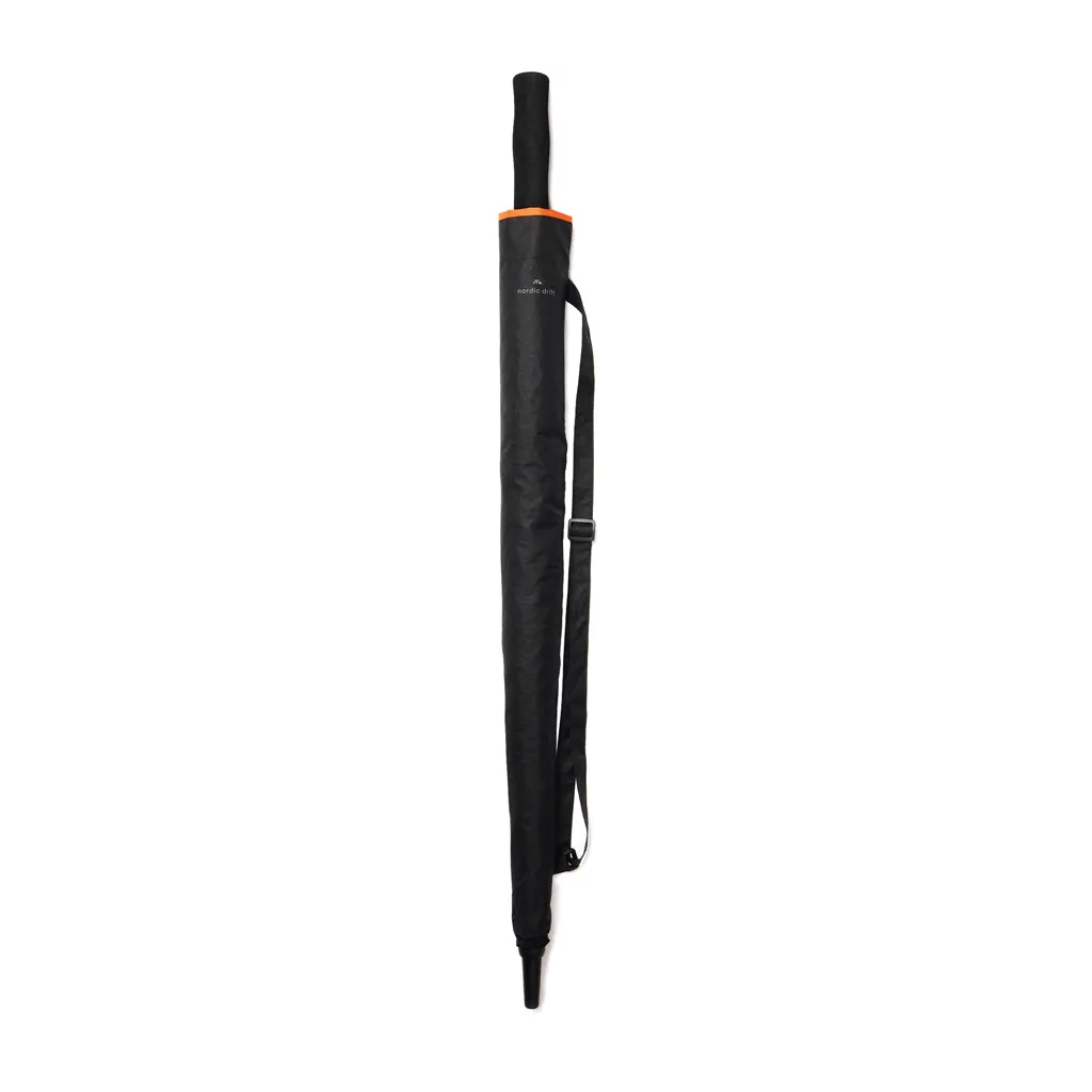 Nordic Drift Trail 27" AWARE™ RPET Sturm-Schirm mit UPF 50+, schwarz – Bild 5