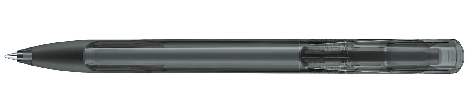 Challenger Clear SG Druckkugelschreiber, Grau 445 – Bild 3