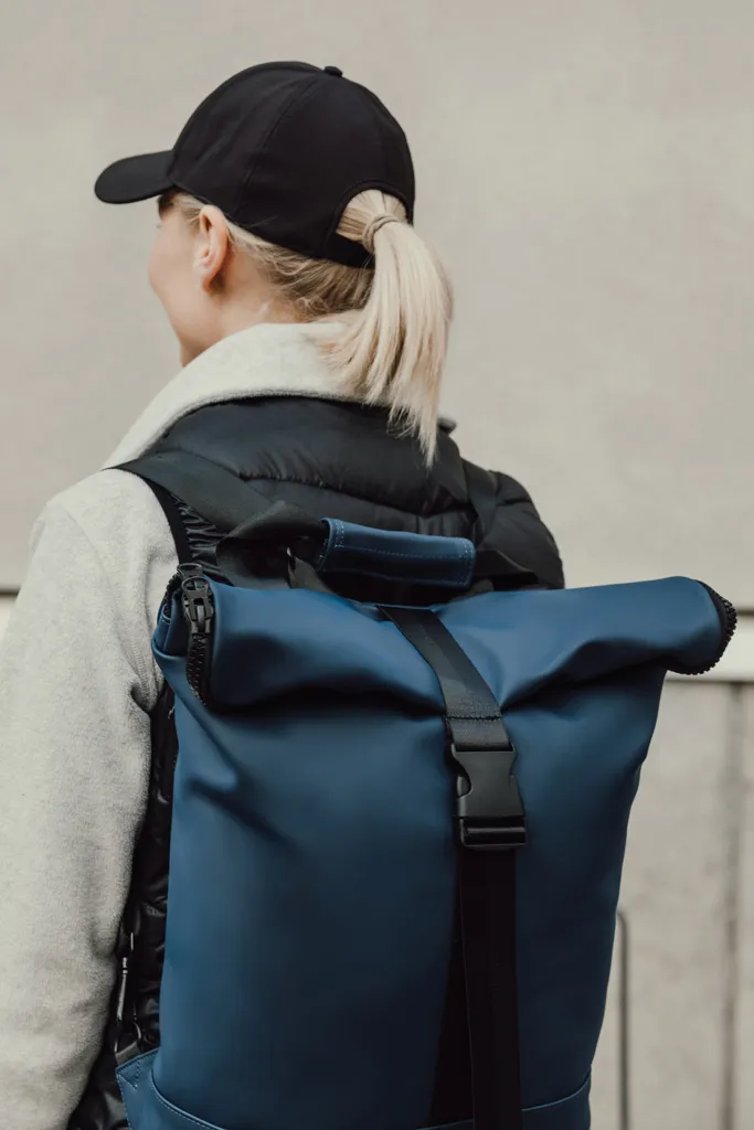 VINGA Baltimore RCS Fahrradtasche, navy blau – Bild 8