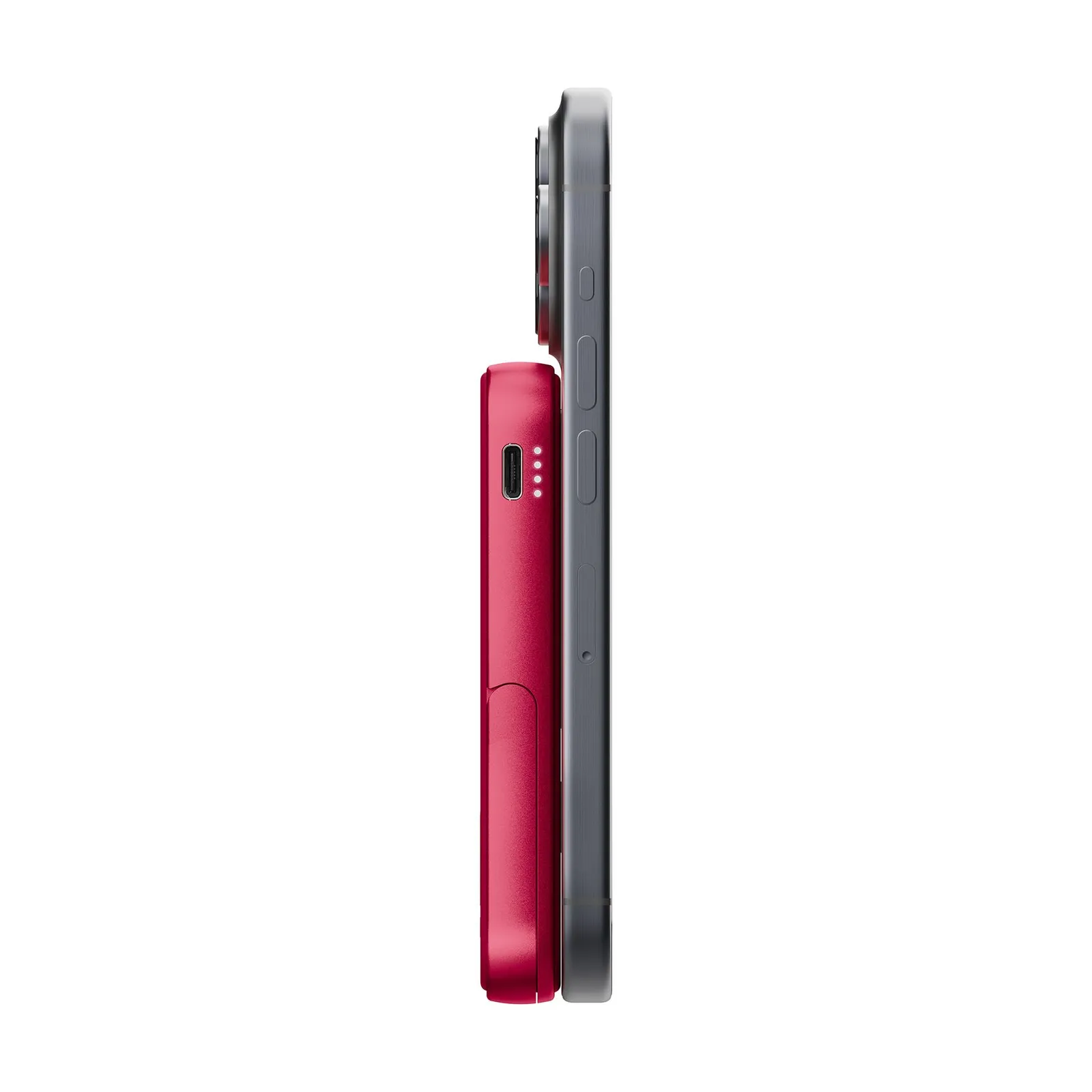 Fresh 'n Rebel Magnetische kabellose Powerbank 5000 mAh, Beerenrot – Bild 8