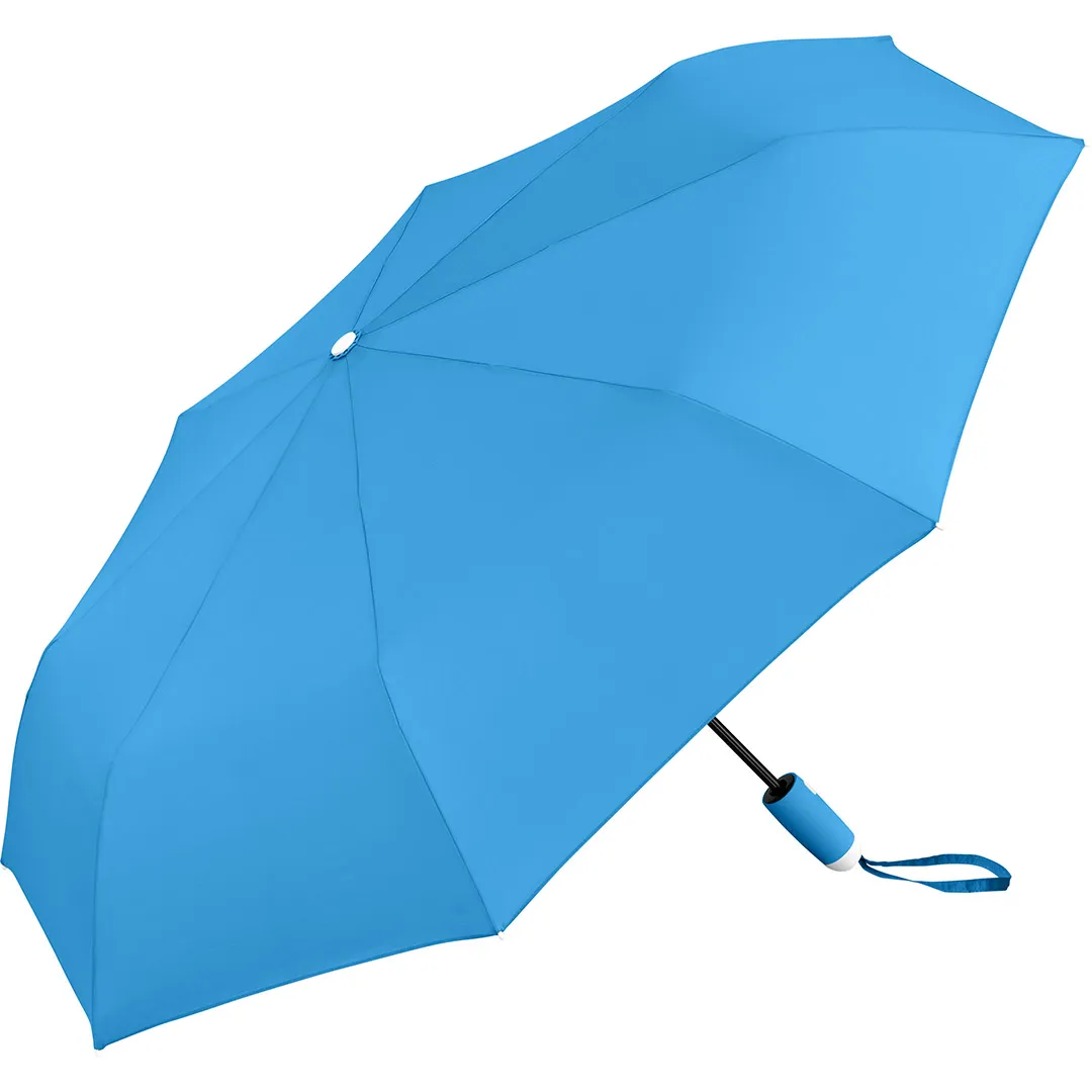 AOC-Taschenschirm FARE® Whiteline, cyan – Bild 3