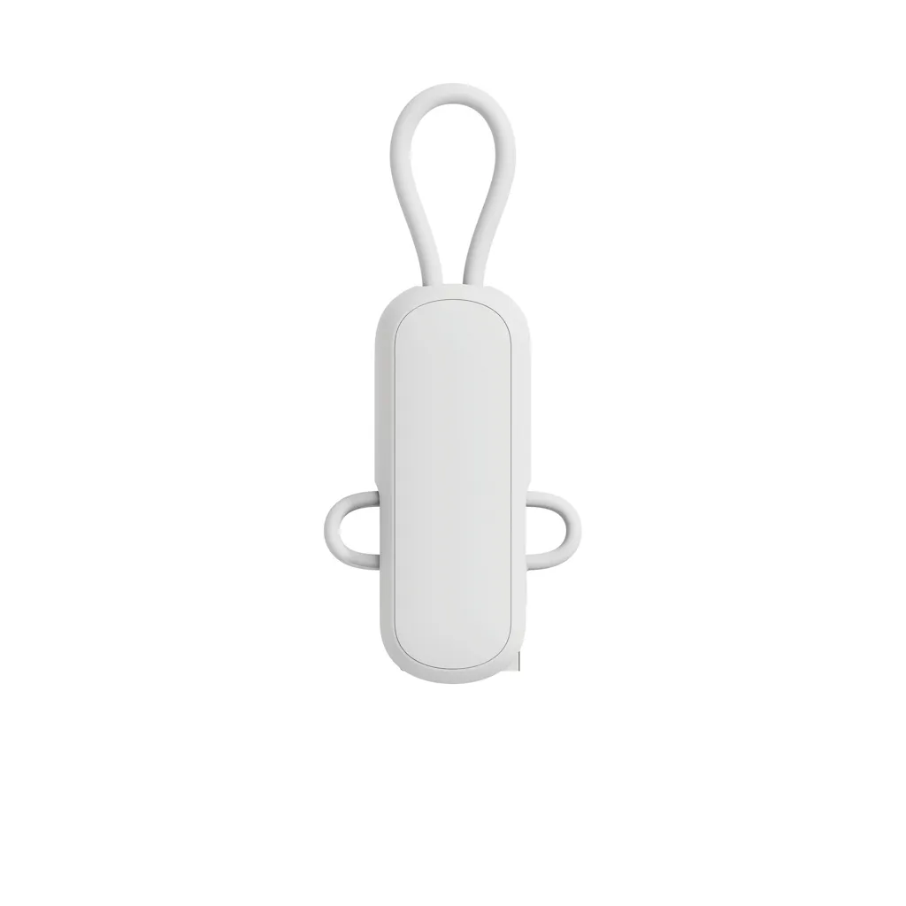 Urban Vitamin Dublin 100W 4-in-1-Kabel am Schlüsselanhänger, weiß – Bild 4