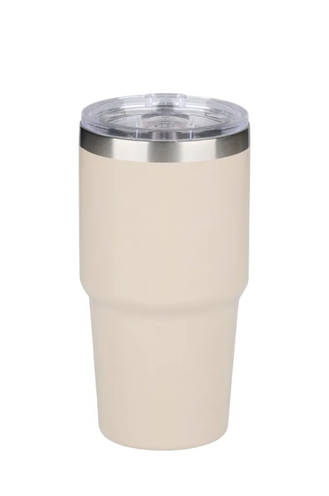 ALPINA Vakuum-Isolierbecher 600ml, Black/White/Beige/Green – Bild 4