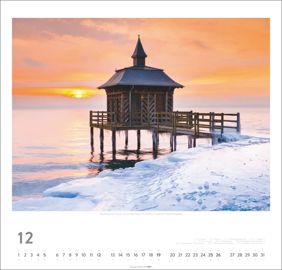 Schweiz Wandkalender 2027 – Bild 13