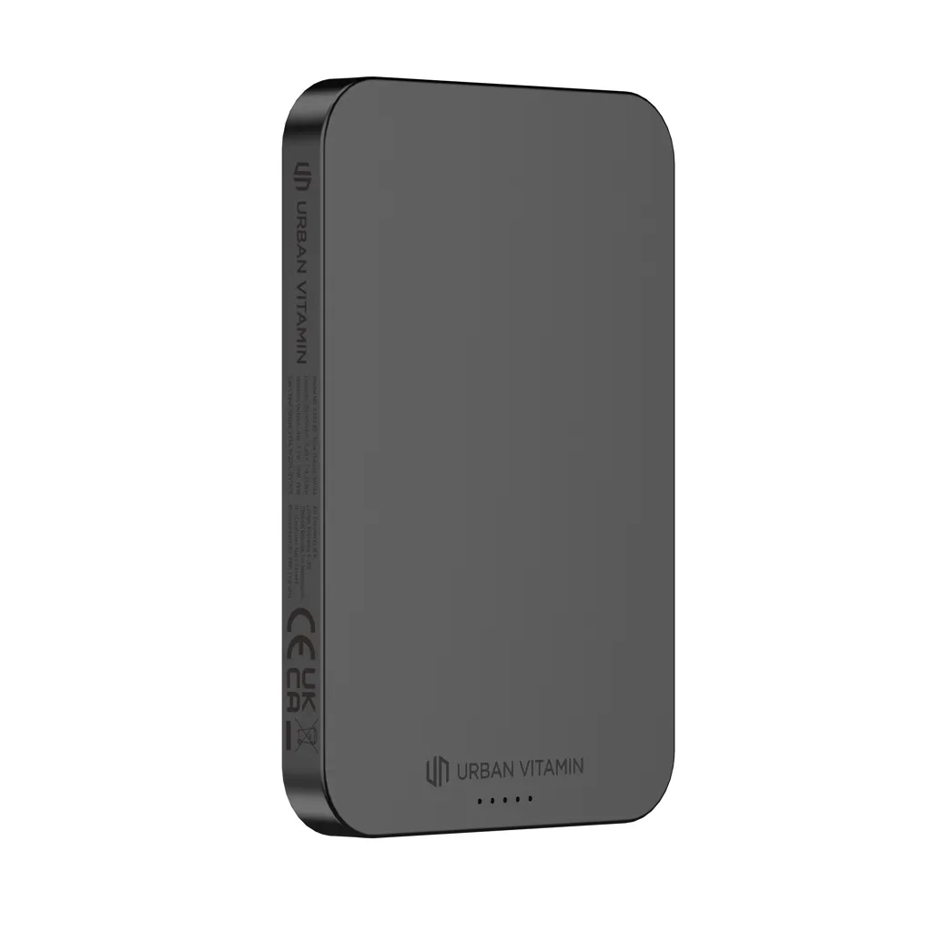 Urban Vitamin Richmond 5000mAh Powerbank aus RCS Plastik/Alu, schwarz – Bild 8