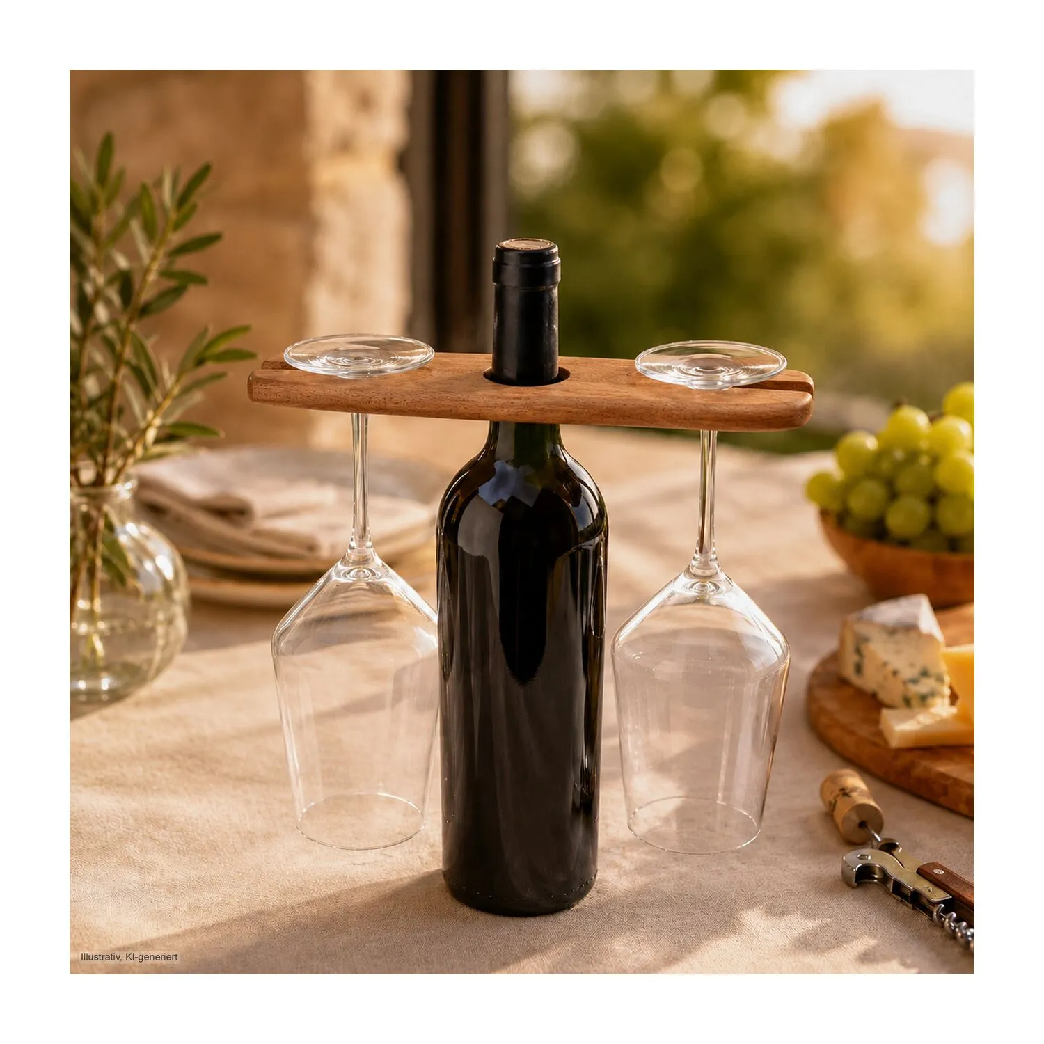 Geschenkset / Präsenteset: Weinabend für Zwei, grau – Bild 16