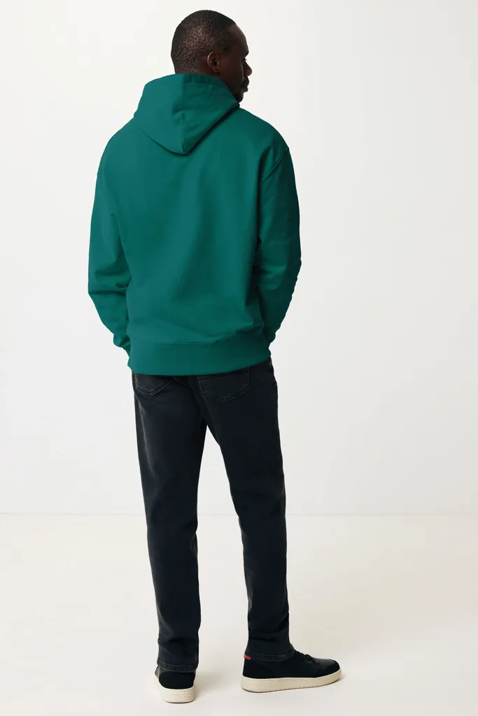 IQONIQ Yoho Relax-Hoodie aus recycelter Baumwolle, verdigris – Bild 5