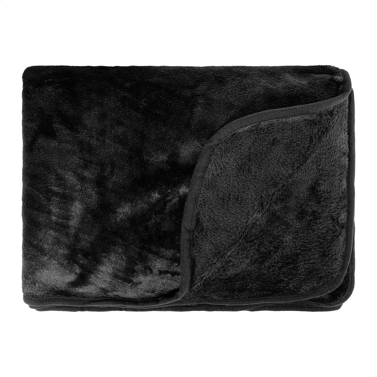2in1 Reisedecke und -kissen Napwrap, schwarz – Bild 8