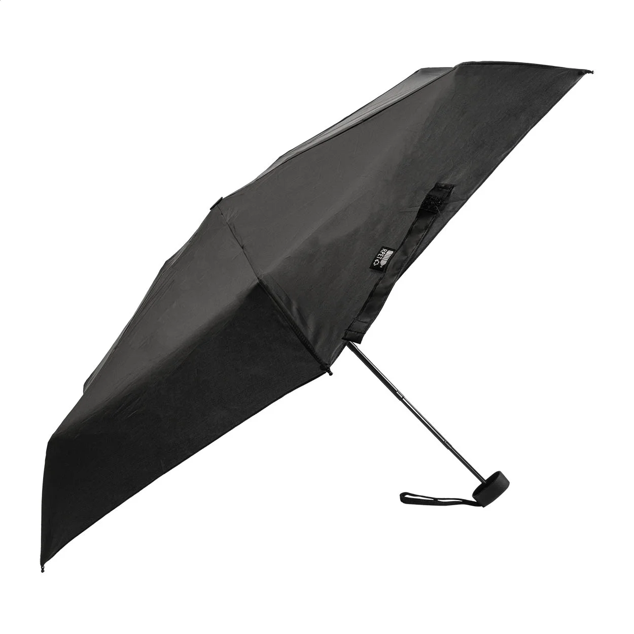 Mini-Taschenschirm Fractus aus RPET, schwarz – Bild 2