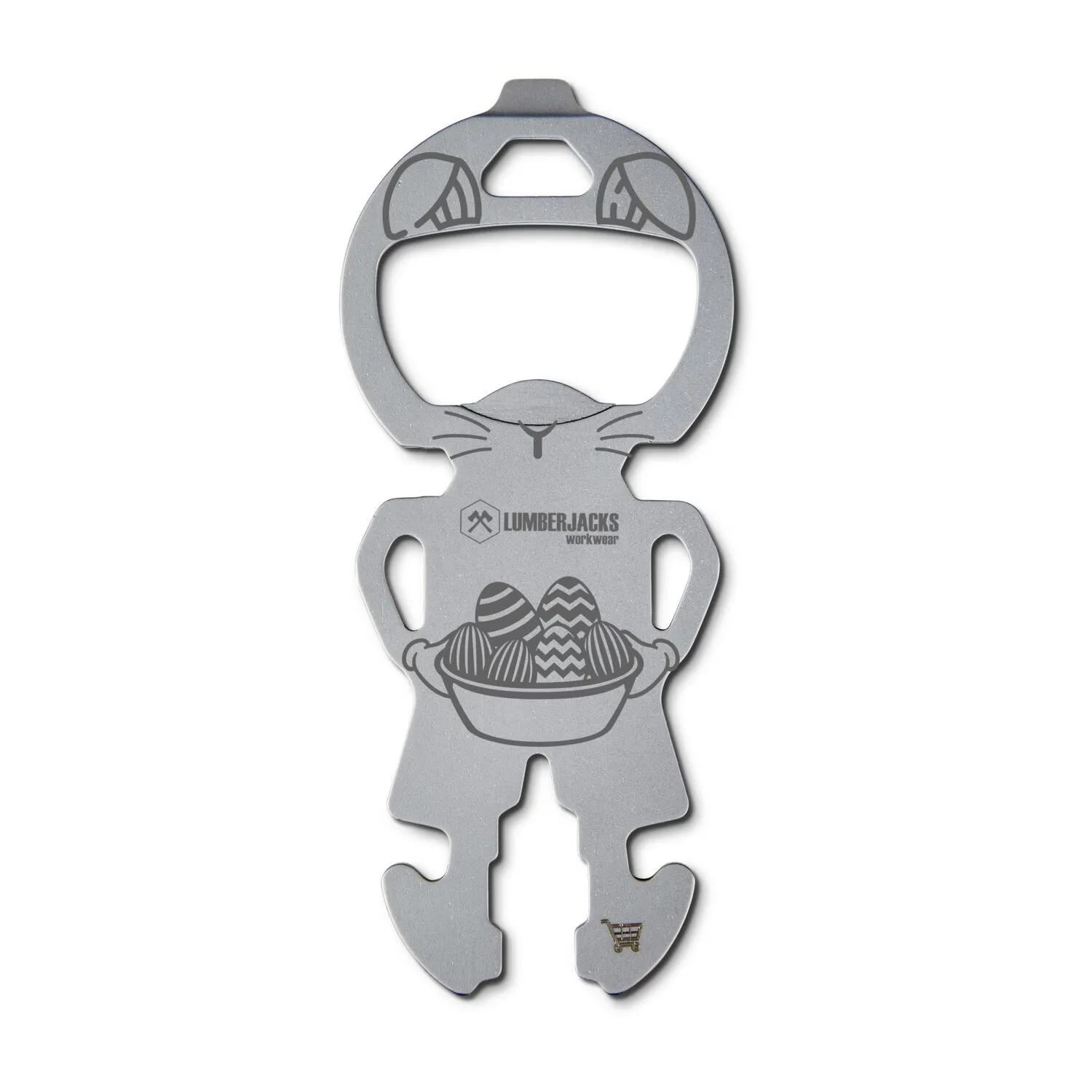 ROMINOX® Best Buddy Friend // Easter bunny, silber – Bild 7