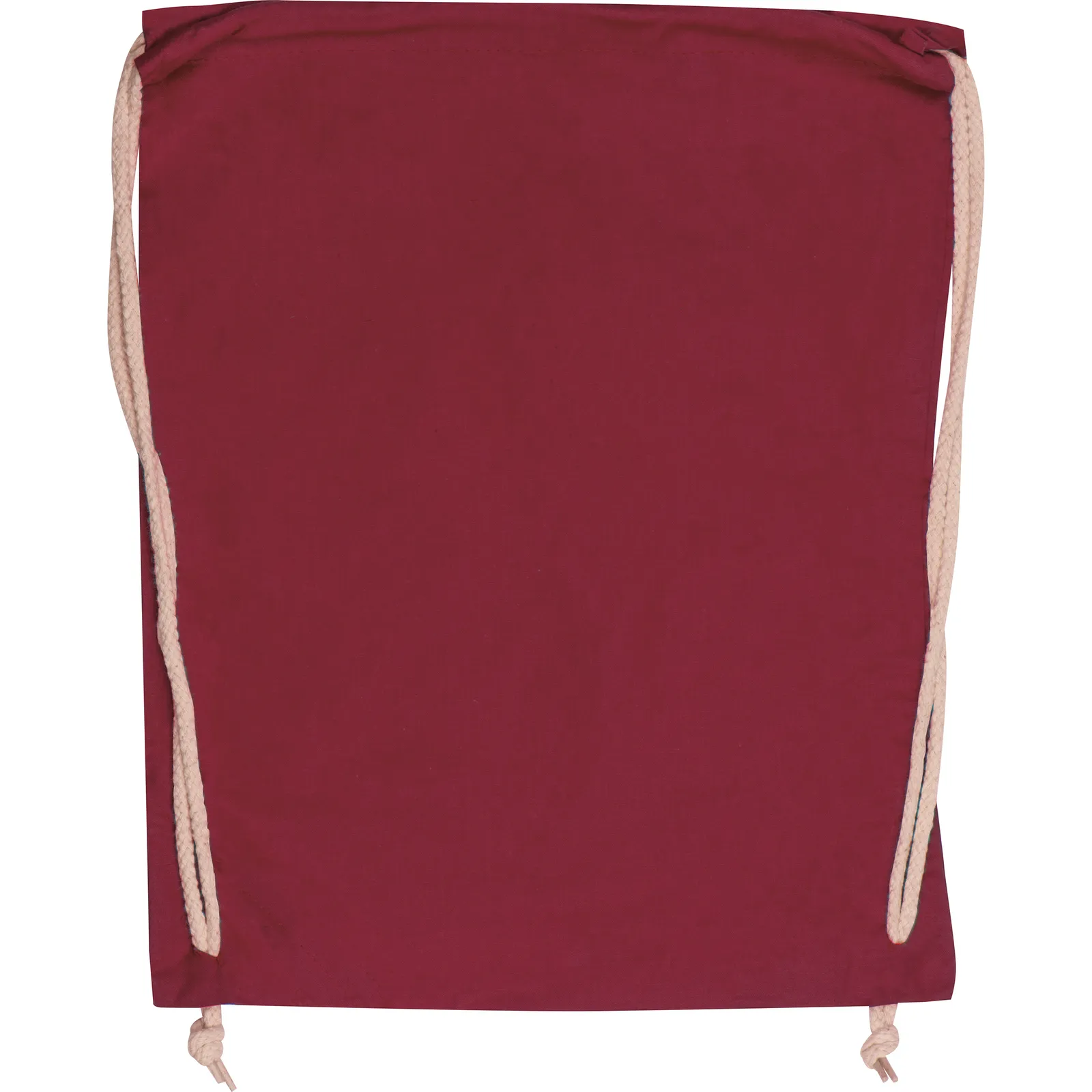 Baumwollgymbag Carlsbad, burgund – Bild 2